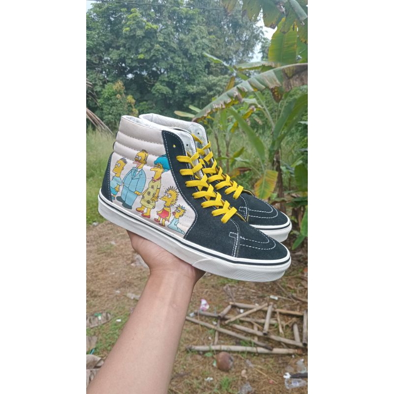 Vans Sk8 Hi x The Simpson