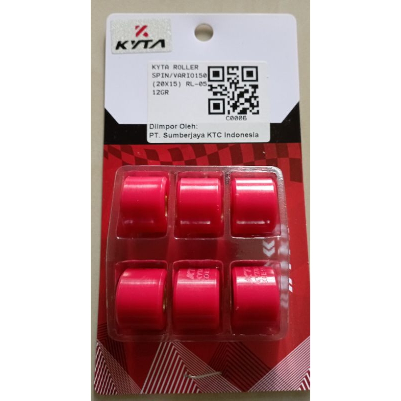 Roller 12 gram Vario 150 Vario 125 Spin Ktc Kytaco