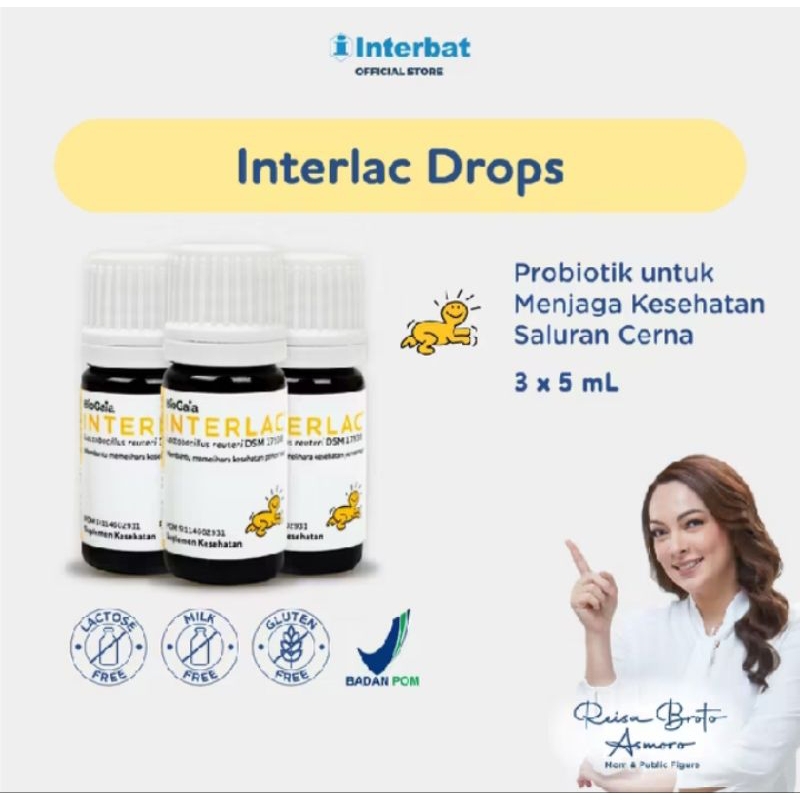 Interlac drop untuk bayi