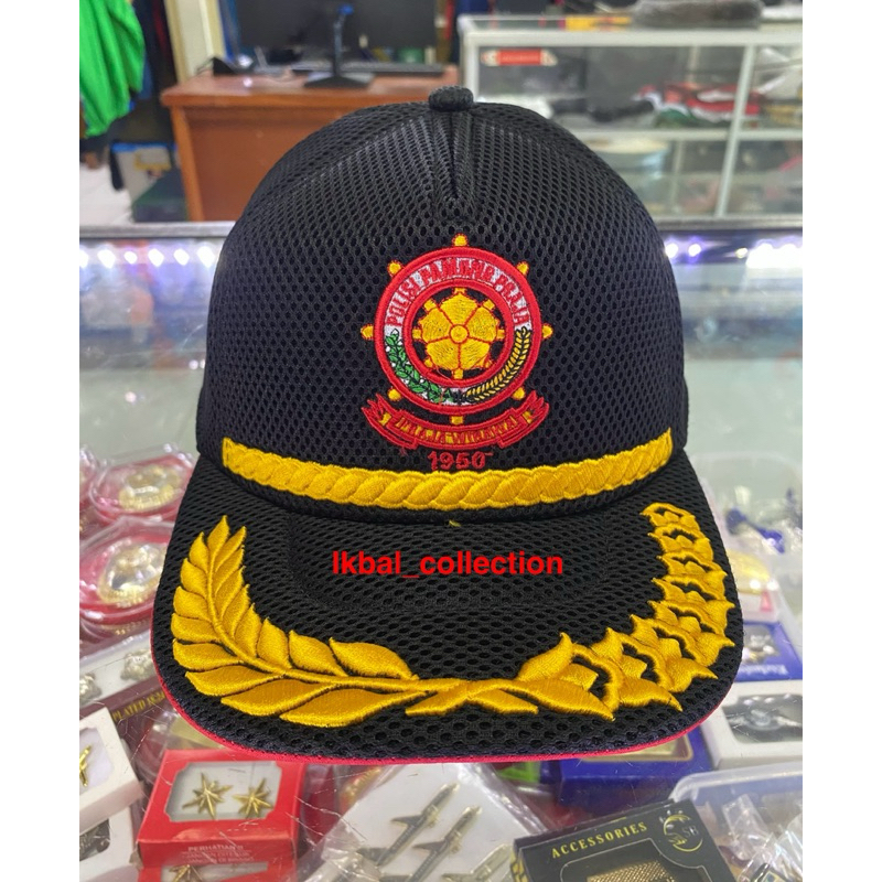 TOPI JARING POL PP GOLONGAN 4 / TOPI JARING POL PP LOGO LIS PADI KAPAS