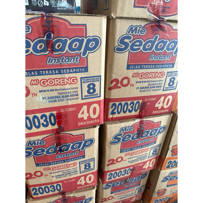 

Mie Sedaap Goreng 1 Kardus isi 40pcs