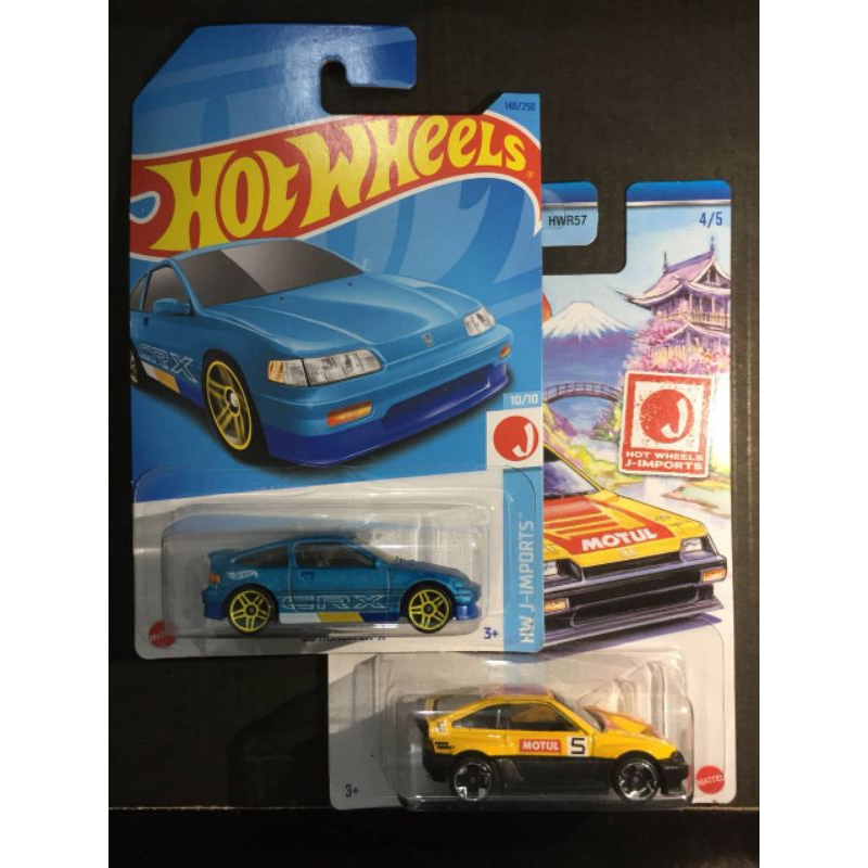 (PAKET) HOTWHEELS HONDA CRX