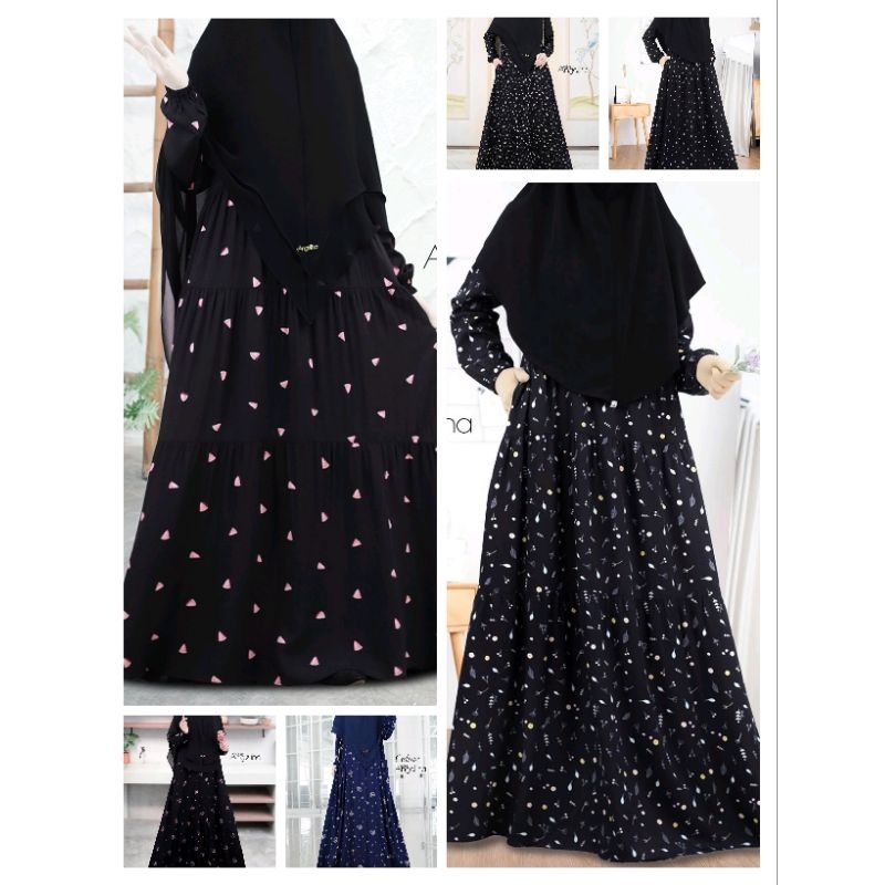 Diana Bella Sarah Dress Basic Viscose XS S M L XL part 1 Atelier Angelina