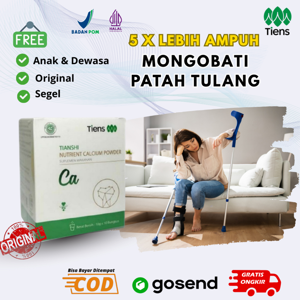 

Susu Tiens Untuk Patah Tulang Tianshi Nutrient Super High Calcium Powder Original 1 Box Segel