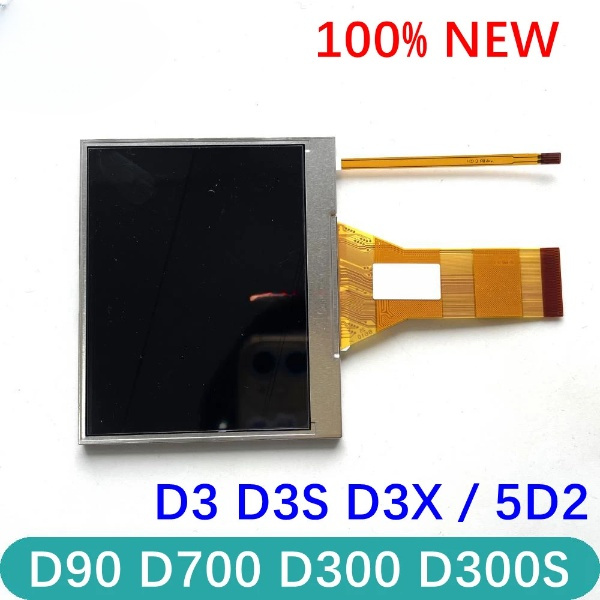 Layar LCD Kamera Asli BARU Untuk Nikon D90 D700 D300 D300S D3 D3S D3X Untuk Canon 5D2 5DII 5D Mark I