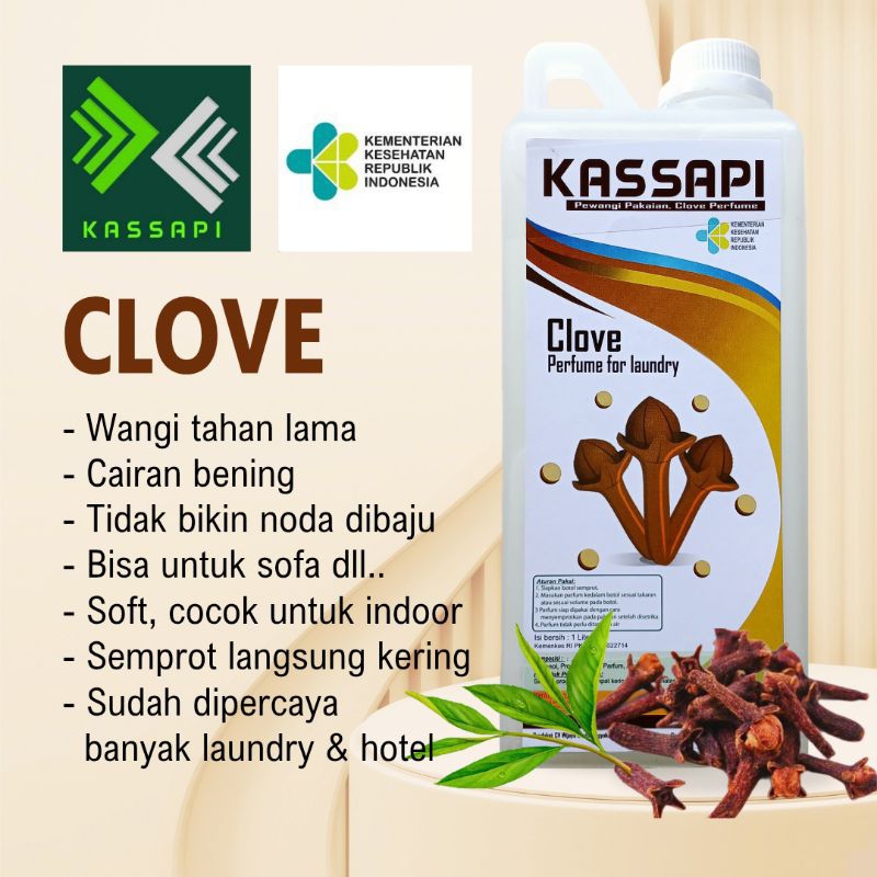 KASSAPI PARFUM LAUNDRY CLOVE