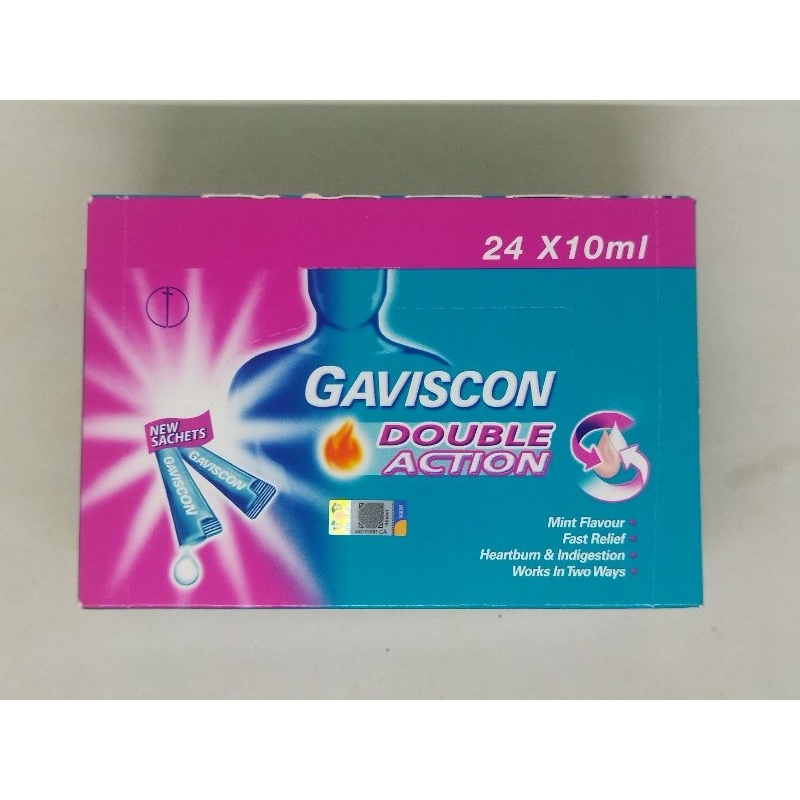 Gaviscon Double Action Import Singapore (1 sachet)