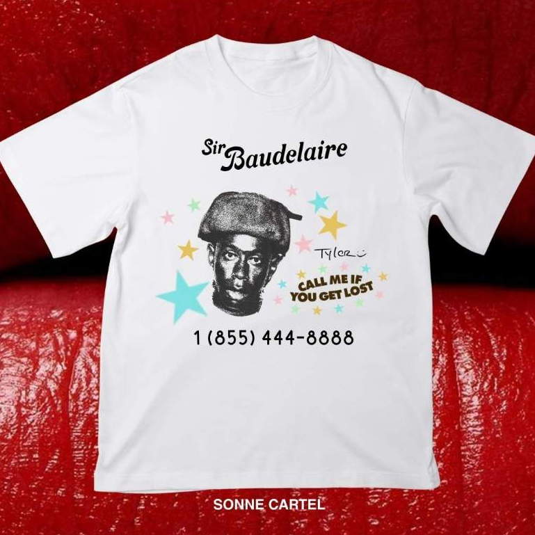 TYLER THE CREATOR TSHIRT TEE CALL ME IF YOU GET LOST