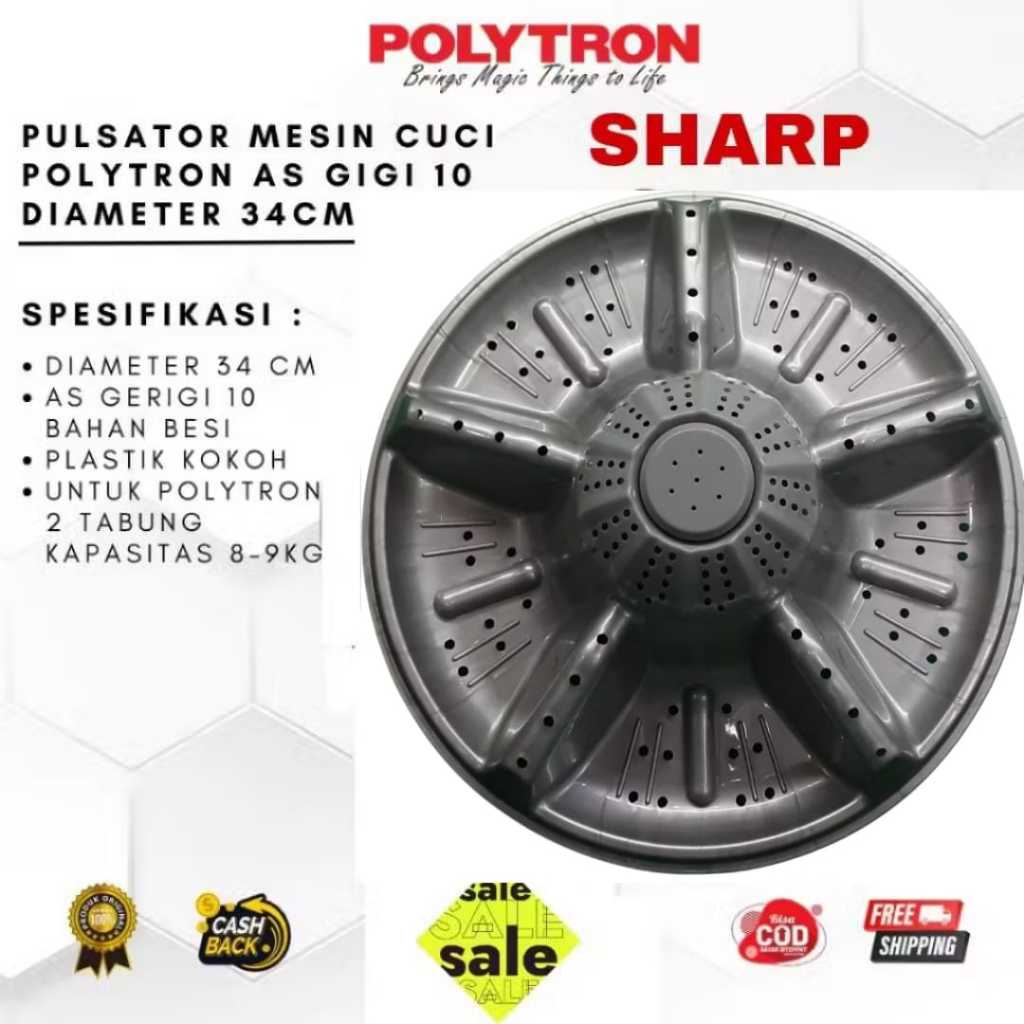 PULISATOR PULLYSATOR PULYSATOR TERMURAH Pulsator Polytron diamete    PWM 8556 PWM 8567 PWM 9058 PWM 