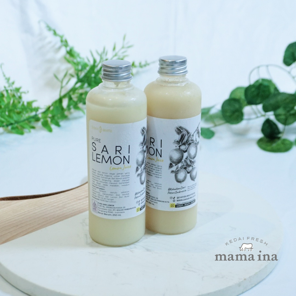 

Dari Bumi Pure Sari Lemon 250ml