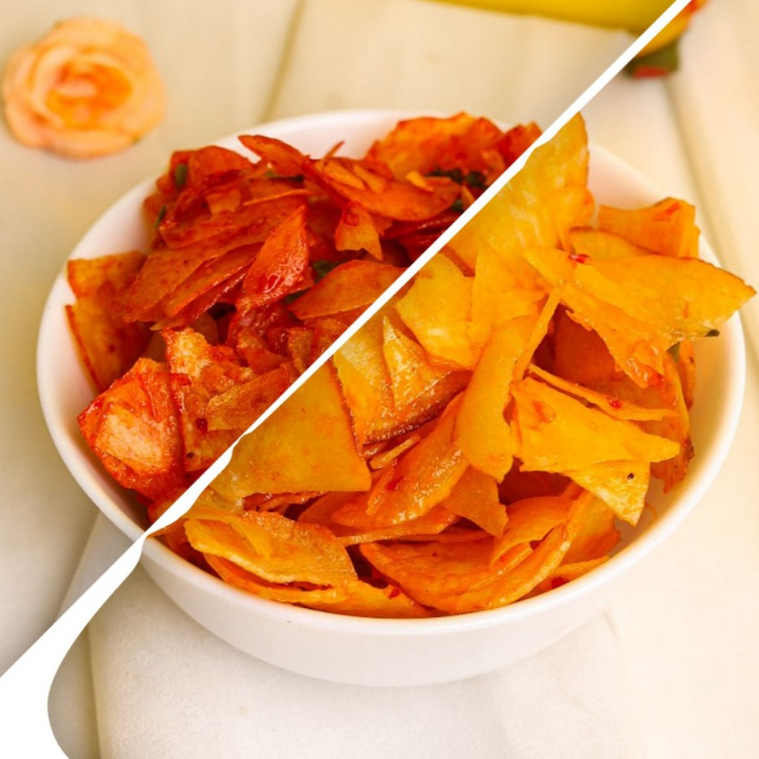 

PAKET BUNDLING HEMAT KERIPIK SINGKONG BALADO & RUJAK - DAUN JERUK 500 Gr – KRIUK (VIRAL), PEDAS, MANTAP RASANYA! JABODETABEK, LEBIH HEMAT