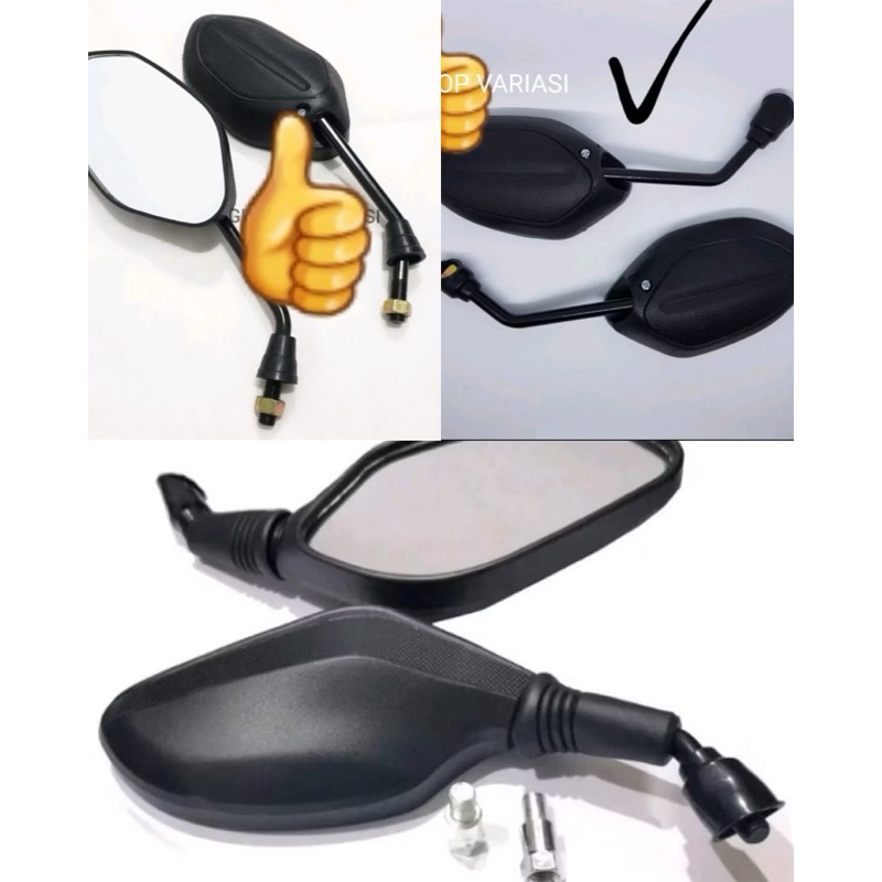 SPION STANDAR HONDA  BEAT / KACA SPION BEAT VARIO SCOOPY HONDA / SPION HONDA BEAT BIASA