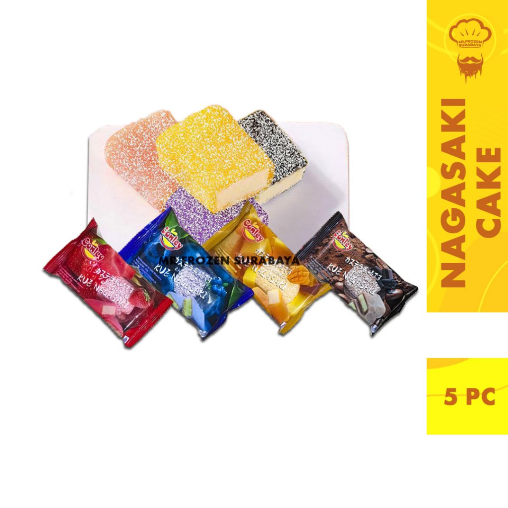 

Kue Nagasaki Conley Ice Skin Mooncake Isi 5 pc