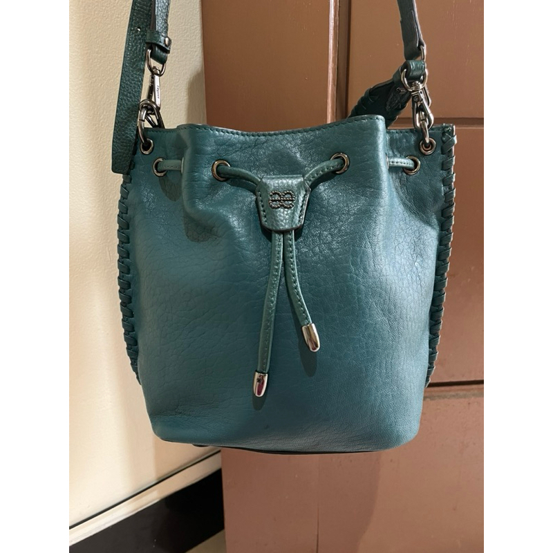 Tas Preloved Tas Serut Bucket Bag Elegance Kulit Gajah