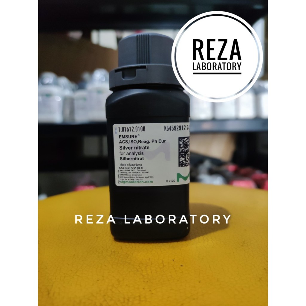 Silver Nitrate / AgNO3 / Perak Nitrat Pro Analis MERCK 101512 100GRAM