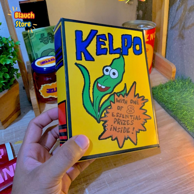 (TERLARIS) DISPLAY BOX SEREAL KELPO Spongebob (Hanya Box)