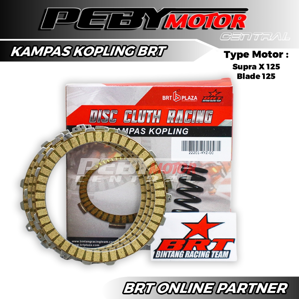 Kampas Kopling BRT Smash Supra X 125 Blade 125