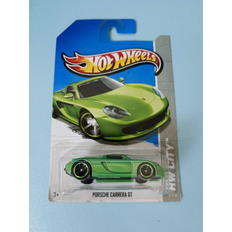 HOTWHEELS PORSCHE CARRERA GT GREEN