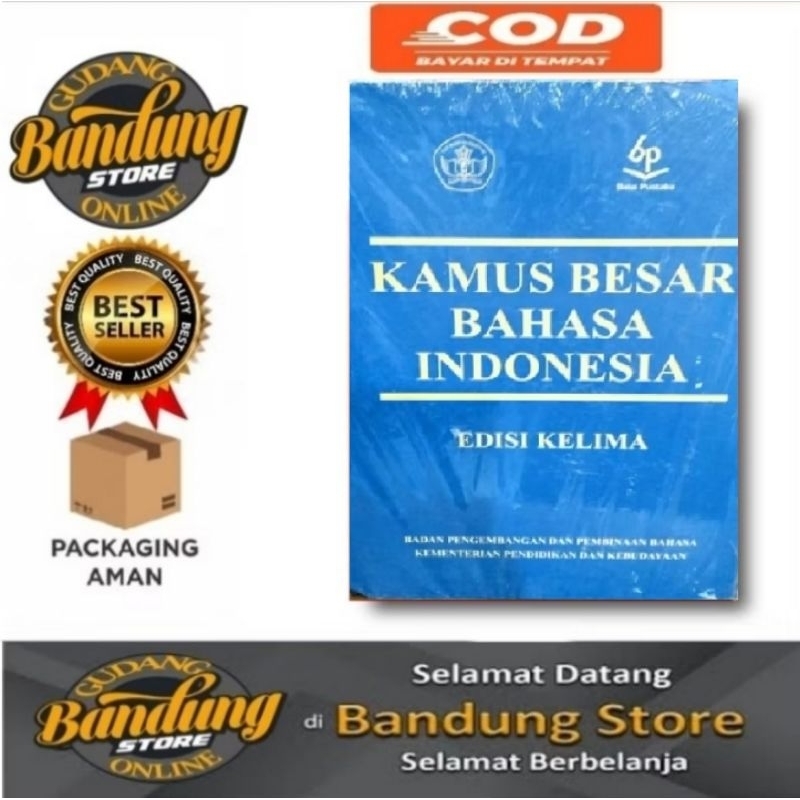 buku kamus besar bahasa indonesia kbbi terlaris terlengkap