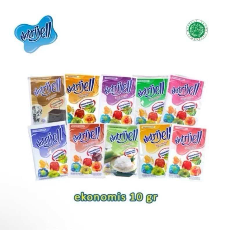 

Nutrijel Ecer 10gr rasa Buah bisa COD