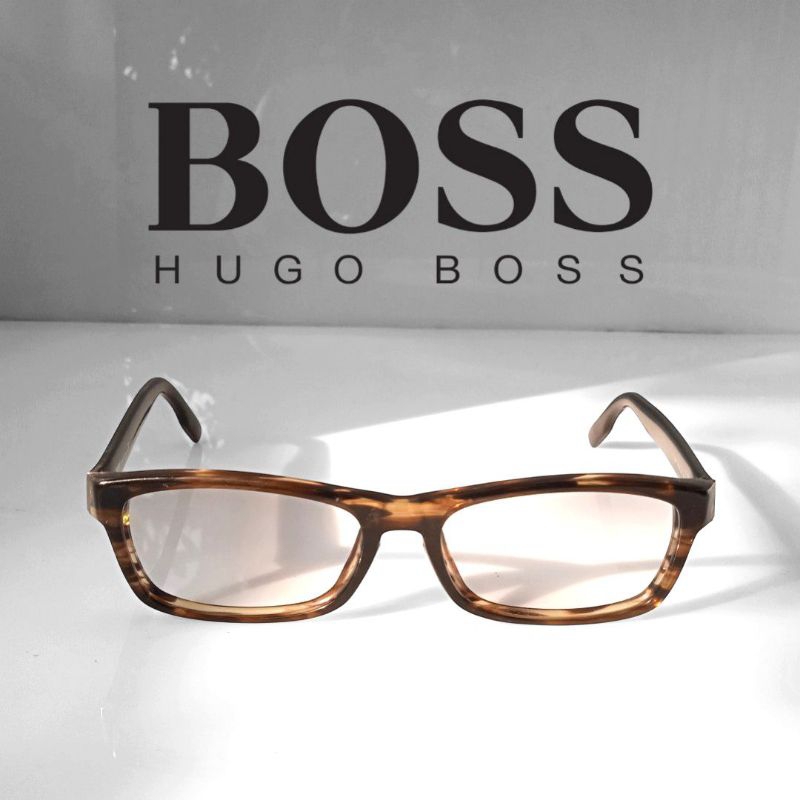 Kacamata second branded original Hugo Boss tortoise
