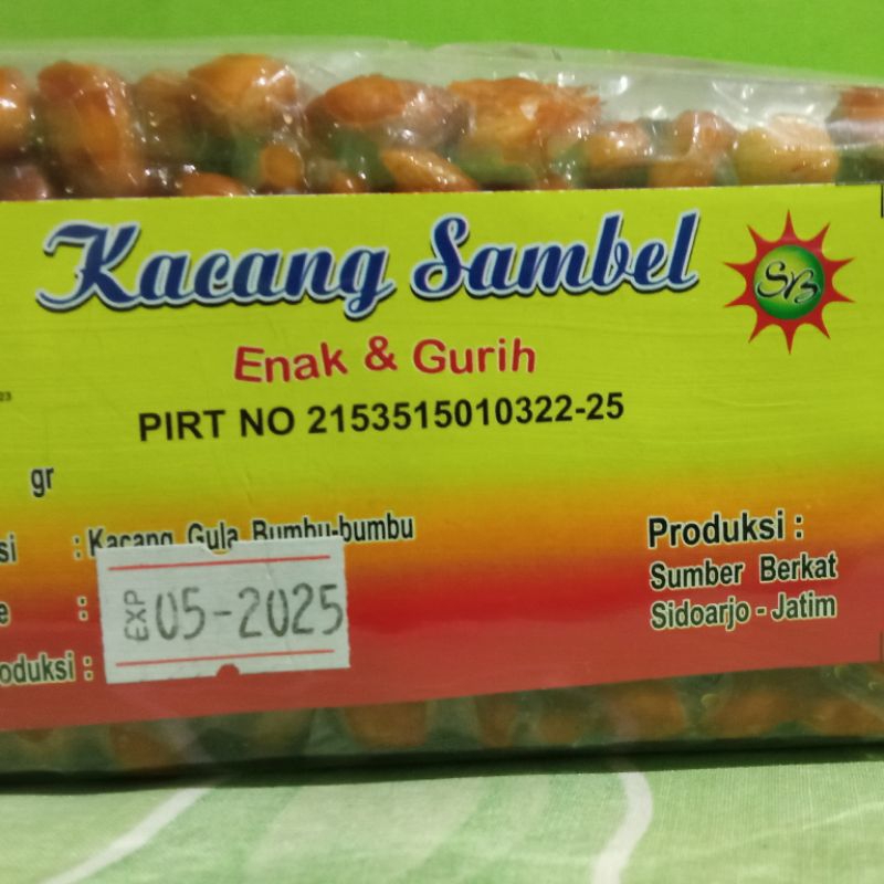 

Camilan Kacang Pedas perpack isi 10 pack kecil
