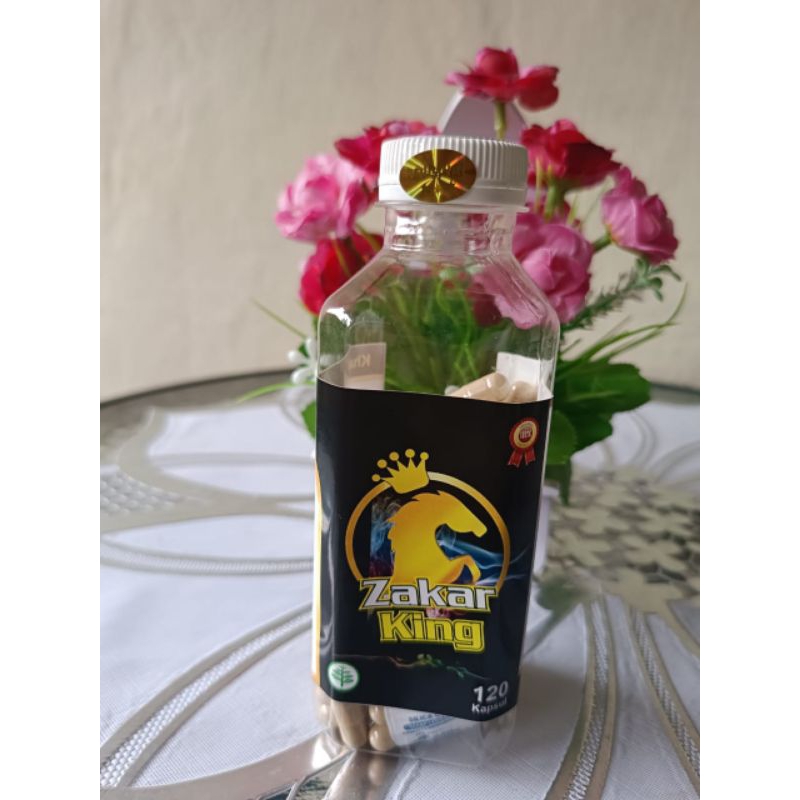 ZAKAR KING 100% ORGINAL ISI 120 KAPSUL