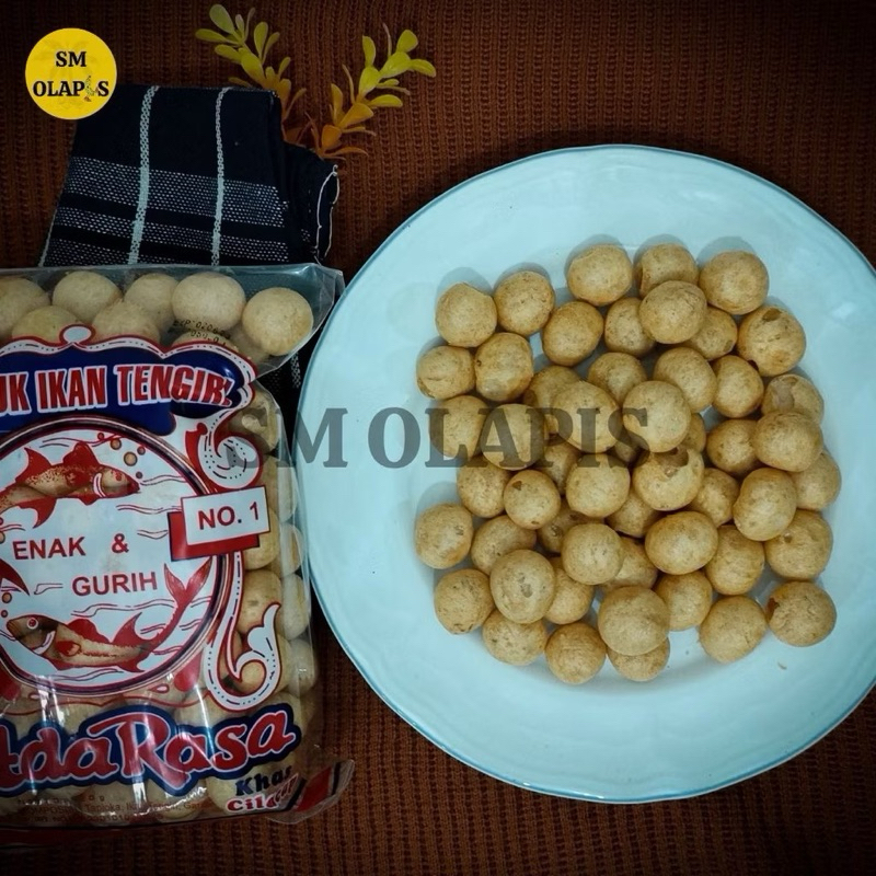 

(Oleholeh.id) Kerupuk ikan tengiri khas Cilacap
