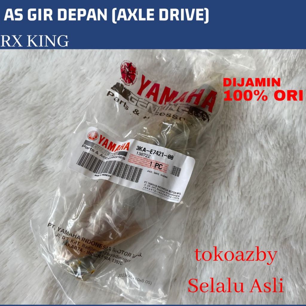 As Gir Depan RX King Original Yamaha