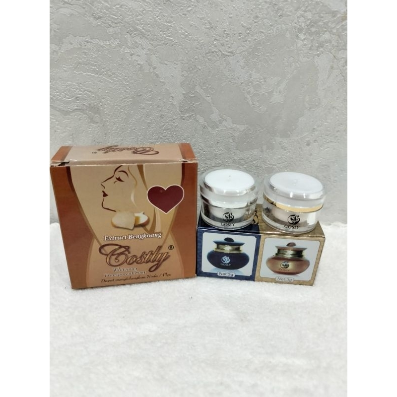 𝗧𝗢𝗞𝗘𝗞𝗔𝗦𝗜𝗠𝗨𝗥𝗔𝗛 - Skincare Paket Gosly Cream Siang Malam + Gosly Sabun Bengkoang 100% ORIGINAL