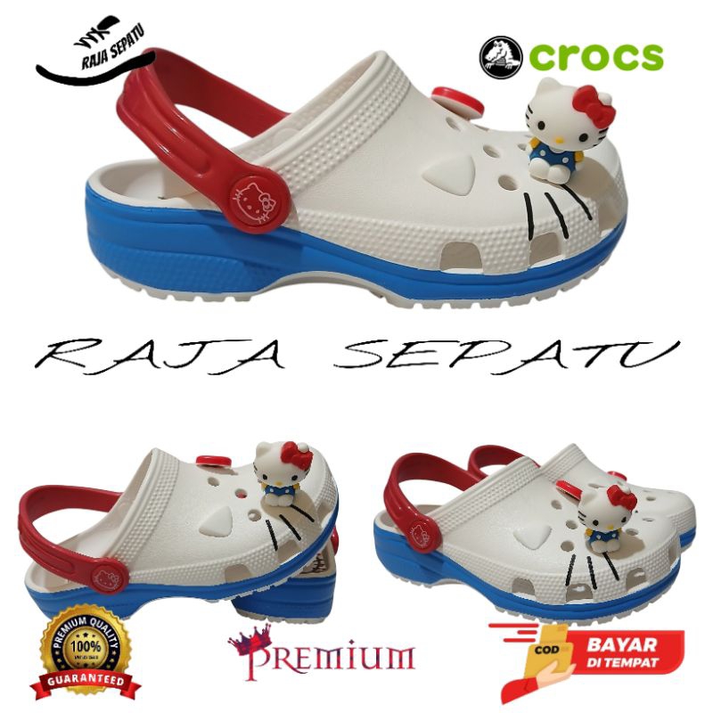SANDAL CROCS HELLO KITTY/SANDAL ANAK-ANAK/SANDAL CROCS ANAK-ANAK/SANDAL CROCS JIBBITZ/SANDAL CROCS