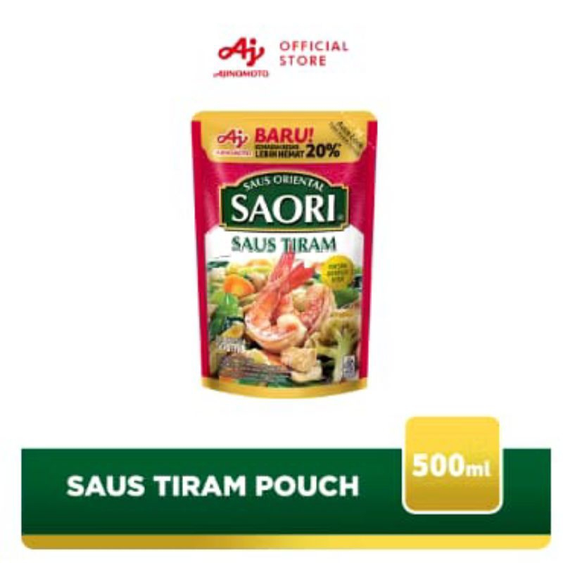 

Saori Saus tiram pouch 500ml