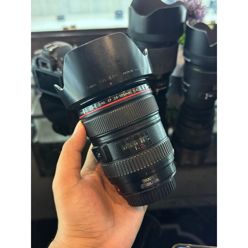 lensa canon 24-105mm F4L is usm