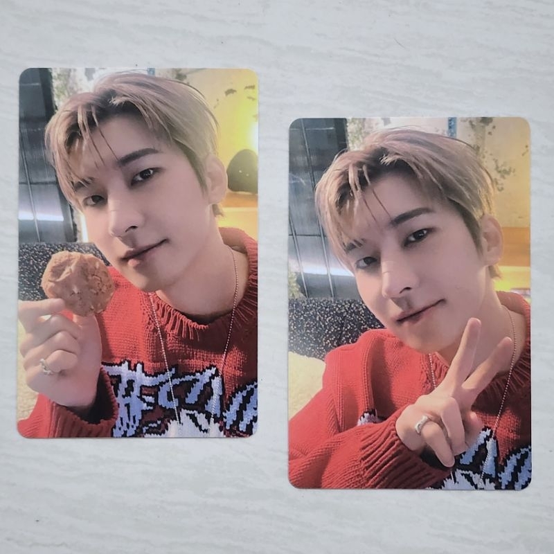 OFFICIAL PHOTOCARD DICON WONWOO N26 WHITE MIDNIGHT UNSEALED COOKIES PEACE SELCA MINWON MINGYU PC FUL