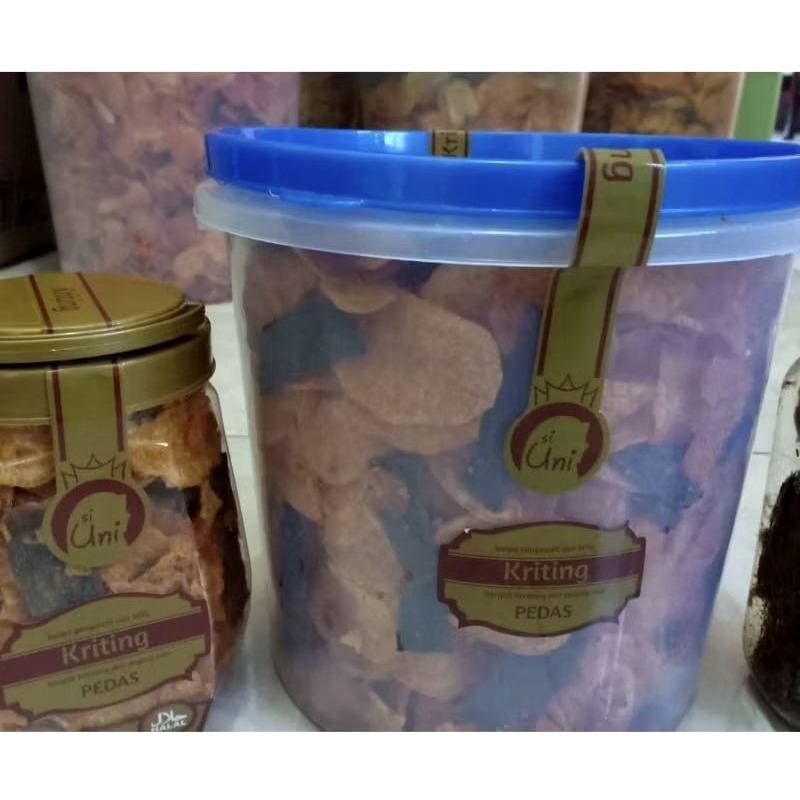 

Keriting Keripik Kentang Daging 5 liter