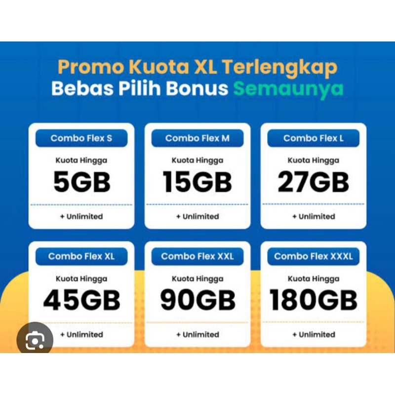 PAKET DATA XL BULANAN FLEX S