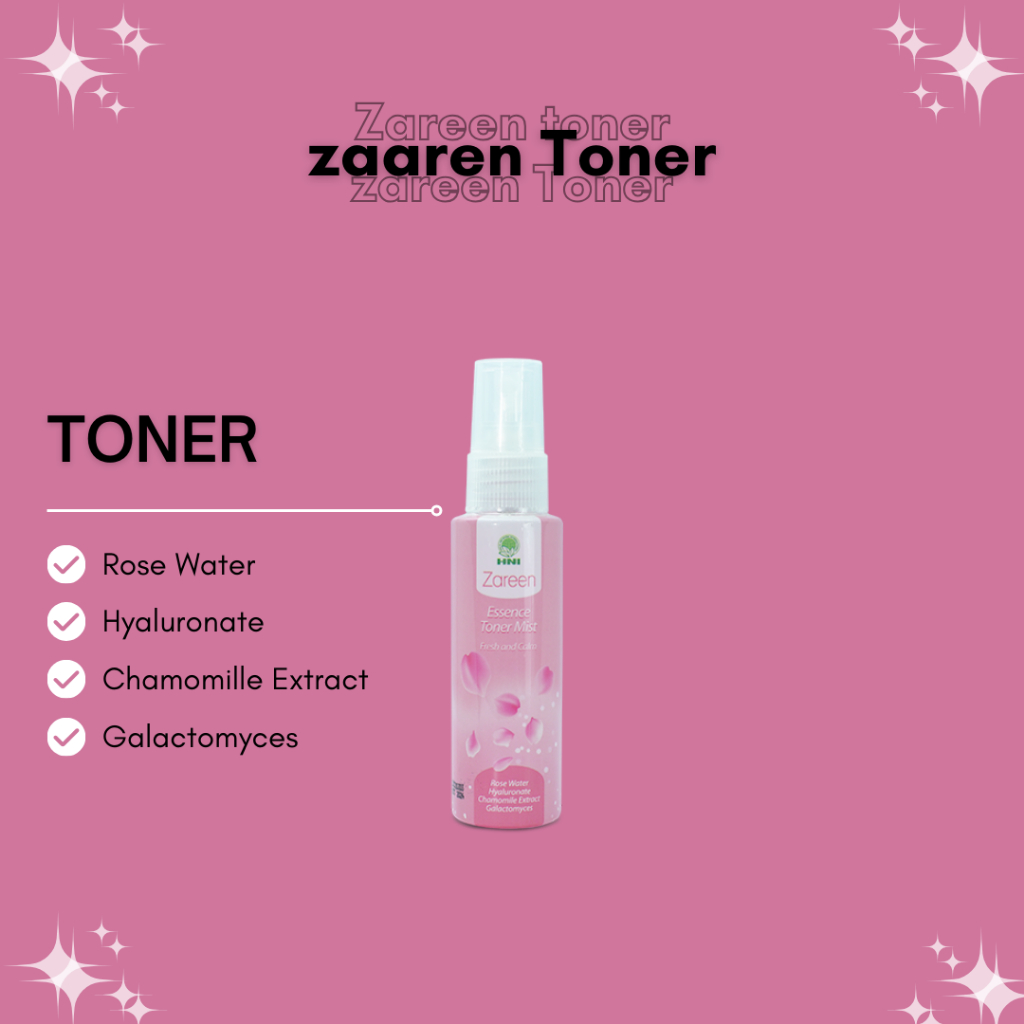 Zareen toner skincare | HNI HPAI