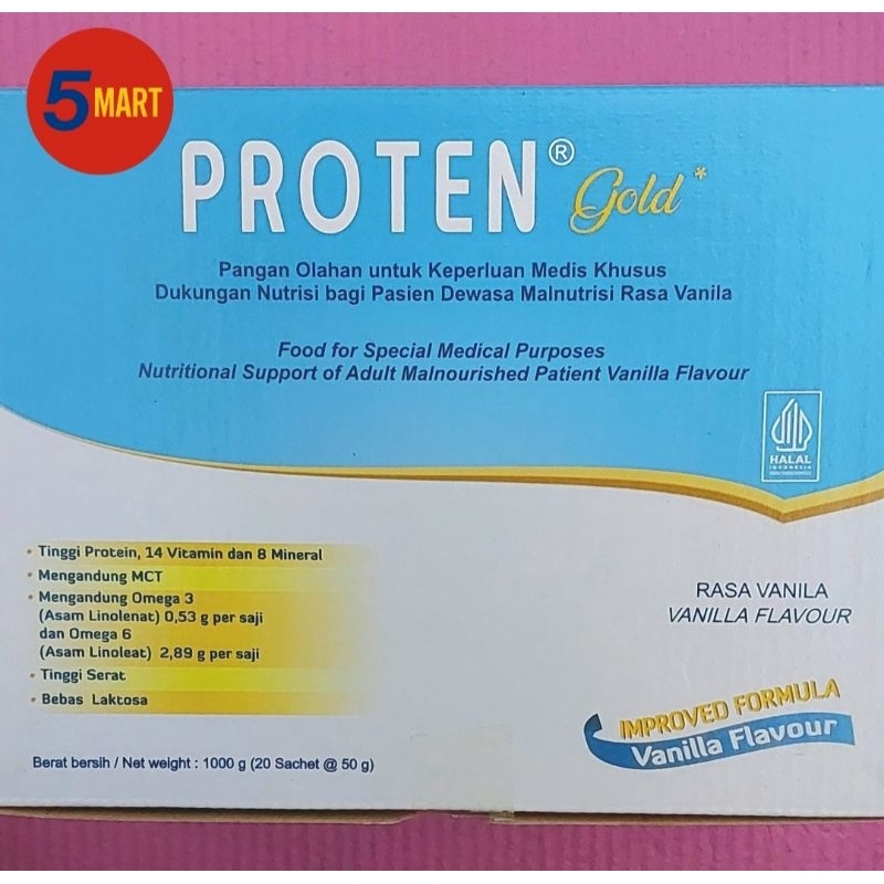 

SUSU PROTEN GOLD ( SUSU KEDELAI / SOYA PROTEIN NABATI) PERBOX ISI 20 SACHET RASA VANILA DAN COKELAT ORIGINAL PROMO TERMURAH