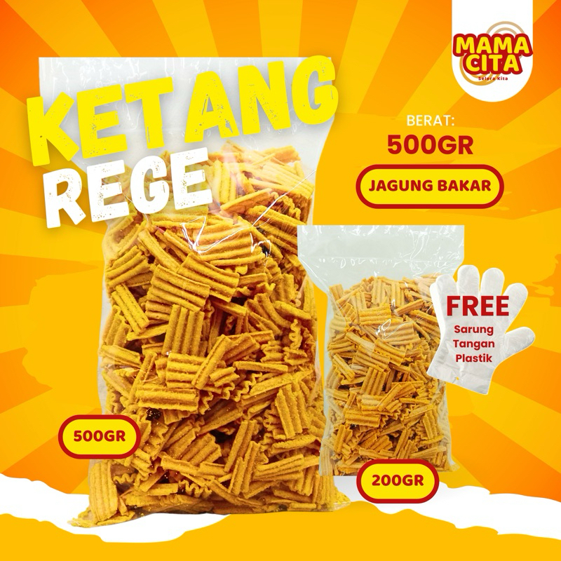 

Kentang Rege Jagung Bakar 500GR Camilan Renyah + Nagih + FREE Sarung Tangan #LangsungNyemil