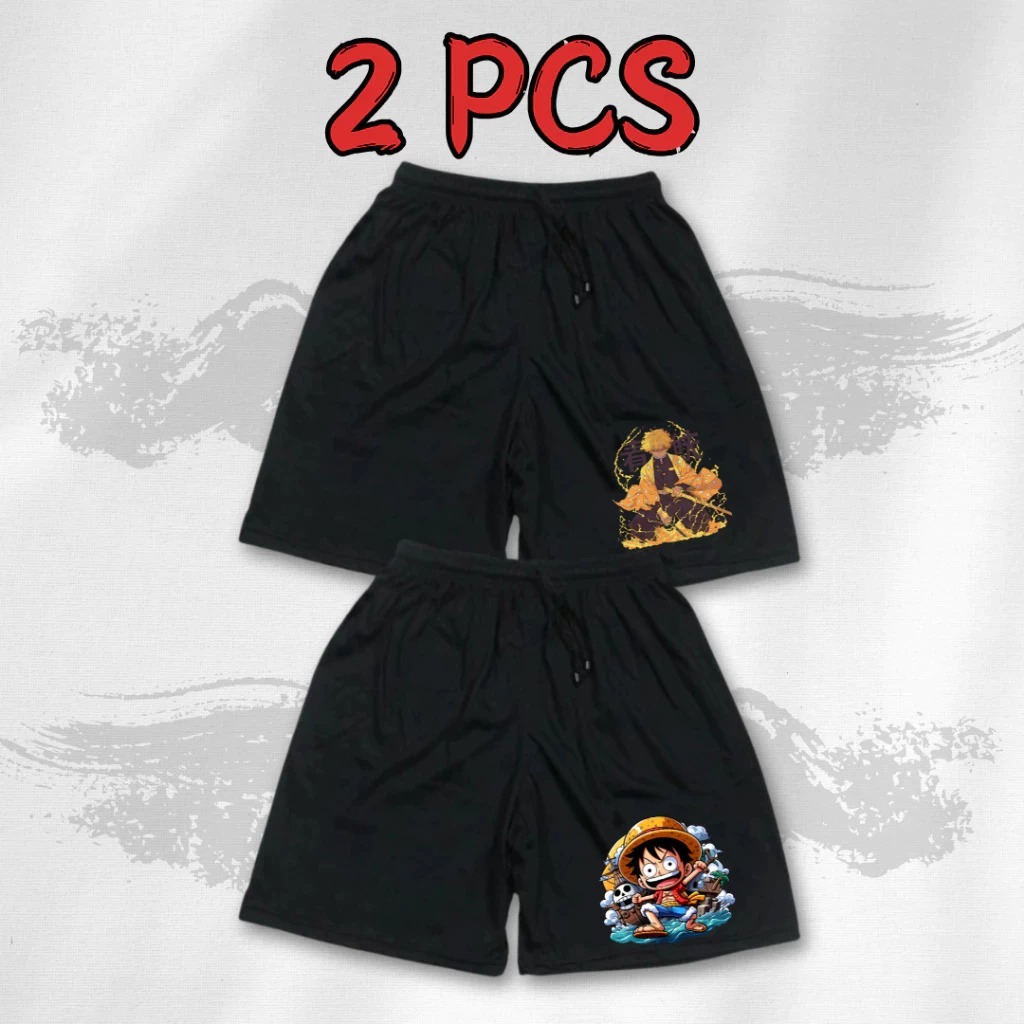 Celana Kolor pendek hitam polos boxer pria wanita