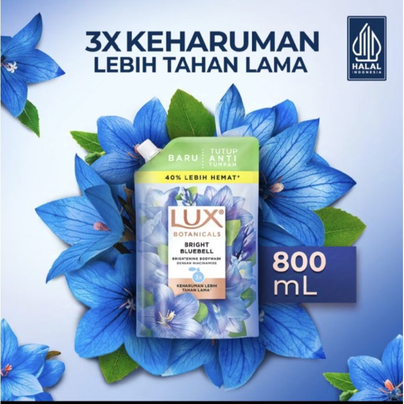 Lux sabun cair  800 mil all varian