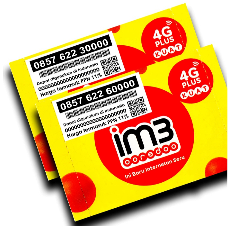 Nomor Cantik Indosat Kwartet 0 000 0000 3000 30000 6000 60000 Nomer Rapi Perdana im3 Ooredoo Kuartet