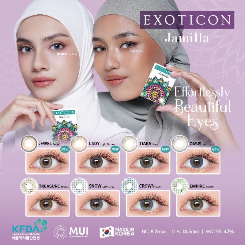 Softlens MINUS X2 New JAMILLA by Exoticon