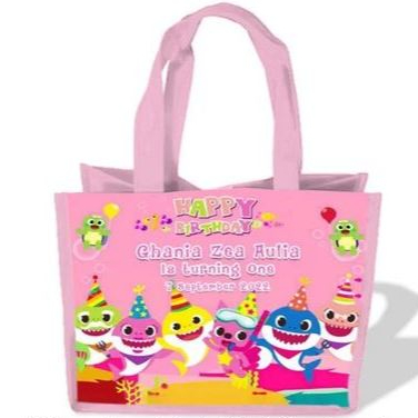 

tas ulang tahun murah meriah/tas ulang tahun kartun/tas ulang tahun custom/goodiebag UK 25x13x20