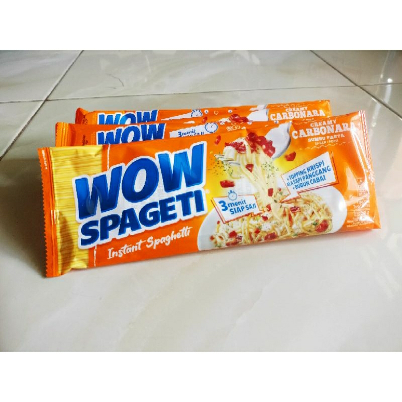 

Cahayadstore Wow Spageti Carbonara, Wow Spageti Bolognese, Wow Spagheti Carbonara, Wow Spagheti