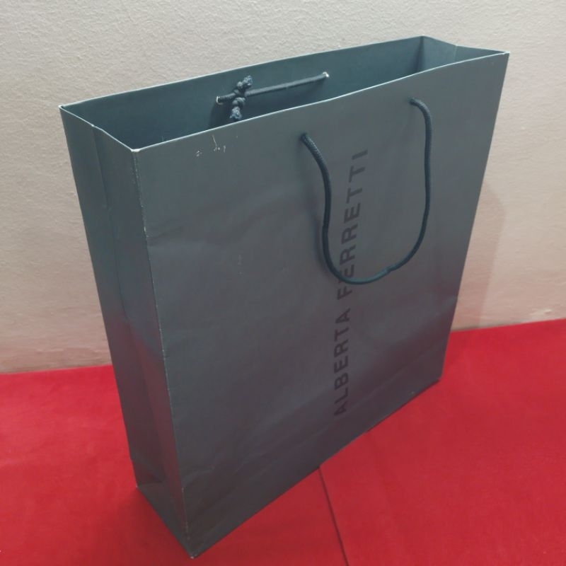 

KANTONG BELANJA PAPERBAG BRANDED AUTHENTIC ORIGINAL ALBERTA FERRETTI PAPER BAG