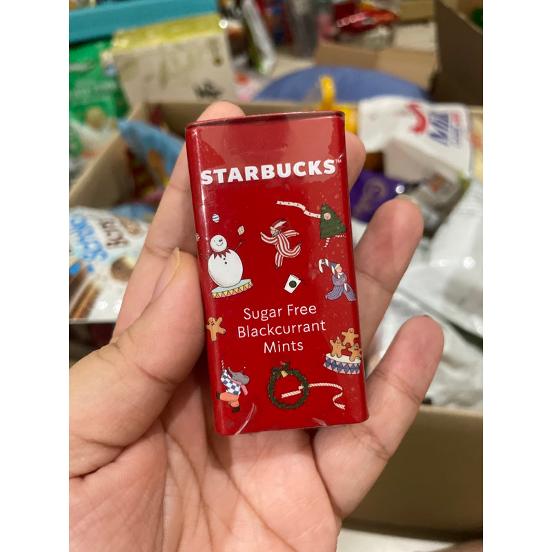 

Starbucks Sugar Free Classic Mints Blackcurrant Candy Permen 22gram