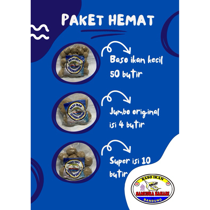 

Baso ikan bandung paket hemat k.50 super.10 ori.4