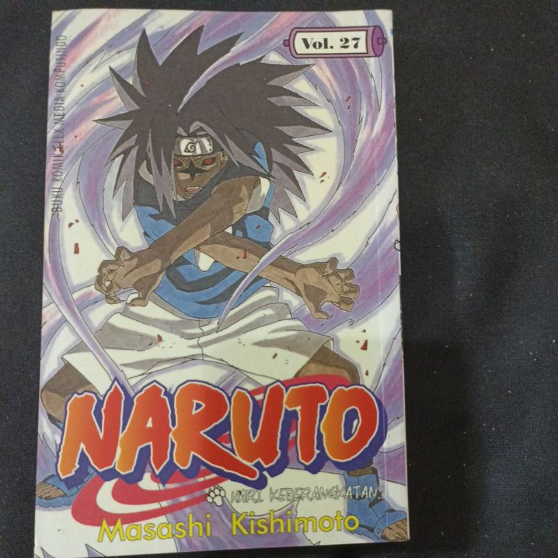 Komik Naruto 27 (tidak segel/preloved)