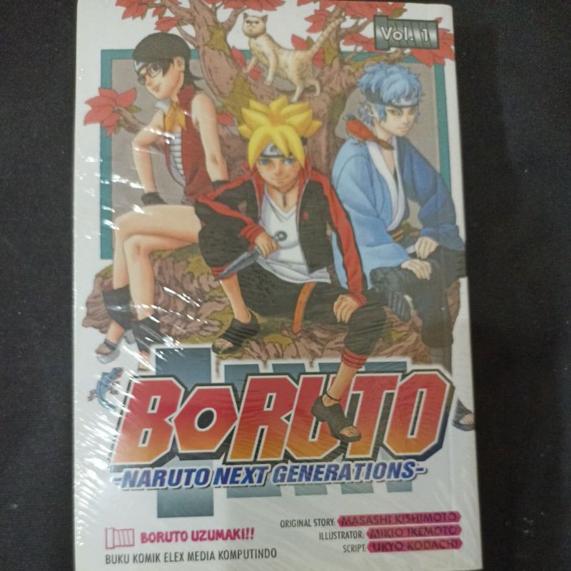 Komik Boruto 1 (segel)